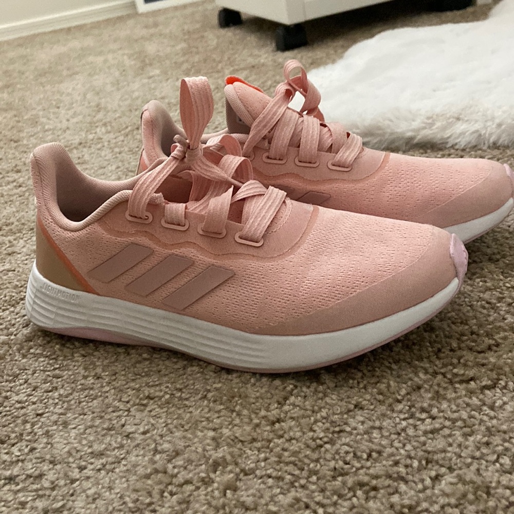 Adidas pink sneakers size 7